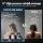 12 inch Rain Shower Head Set 300mm Overhead with 3-Mode Handheld Brass Diverter Chrome WELS High Pressure