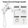 Cefito 10 Inch Dual Shower Head System with 3 Function Handheld Spray, 304 Stainless Steel Rail and 1.5m Hose