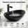 Cefito Ceramic Bathroom Basin 41cm Oval Vessel Vanity Sink High-Gloss Black