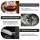 Cefito Ceramic Bathroom Basin 41cm Oval Vessel Vanity Sink High-Gloss Black