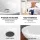 Cefito Elegant Oval Nano Glazed Ceramic Bathroom Basin Sink, 41x34cm - High Gloss, Anti-Bacterial, Heat Resistant