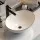 Cefito Bathroom Basin Ceramic Vanity Sink - 41x34cm White with Gold Line, Anti-Scratch, Heat-Resistant, 5-Year Warranty