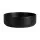 Cefito Ceramic Bathroom Basin 35.5cm Round Vessel Sink Matte Black Countertop Vanity