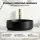 Cefito Ceramic Bathroom Basin 35.5cm Round Vessel Sink Matte Black Countertop Vanity