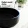 Cefito Ceramic Bathroom Basin 35.5cm Round Vessel Sink Matte Black Countertop Vanity