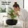 Cefito Ceramic Bathroom Basin 35.5cm Round Vessel Sink Matte Black Countertop Vanity