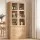 Artiss 180cm Buffet Sideboard Cabinet with Drawers Adjustable Shelves Clear Doors Wood Storage