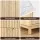 Artiss 140cm Buffet Sideboard Cabinet with Marble Effect Top, Fluted Doors, 2 Drawers and Adjustable Shelves Pine