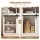 Artiss 150cm Buffet Sideboard Cabinet with Sliding Barn Doors, Adjustable Shelves and 3-Tier Storage White