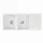 Cefito Double Bowl Granite Kitchen Sink 116x50cm - White, Scratch & Heat Resistant, 10-year warranty, Premium Quality