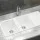 Cefito Double Bowl Granite Kitchen Sink 116x50cm - White, Scratch & Heat Resistant, 10-year warranty, Premium Quality