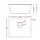 Cefito Granite Kitchen Sink 55x45cm White - Durable Single Bowl, Scratch & Heat Resistant, Easy-Clean, 10-year warranty