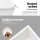 Cefito Granite Kitchen Sink 55x45cm White - Durable Single Bowl, Scratch & Heat Resistant, Easy-Clean, 10-year warranty