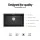 Cefito 70x45cm Granite Kitchen Sink - Black Single Bowl, Scratch & Heat Resistant, 10-year warranty, Premium Quality