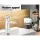 Cefito Bathroom Basin Mixer Tap, Brass & ABS, Chrome Finish, 17.8x12cm, Watermark & WELS Certified, Drip-Free Design