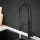 Cefito Kitchen Mixer Tap Pull Down - Black Brass, 2 Modes, Gooseneck Design, 5-Star WELS, 5 Year Warranty, 663mm Height