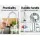 Cefito Kitchen Mixer Tap Pull Out - Chrome, 360° Swivel, 5-Star WELS, Stainless Steel & Brass, 35mm Ceramic Cartridge