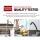 Cefito Kitchen Mixer Tap, Brass & ABS, Matte Black, 33x19.5cm, Swivel Faucet, Watermark & WELS Certified, Easy Install