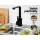 Cefito Kitchen Mixer Tap, Brass & ABS, 30cm x 17cm, Matte Black, 360° Swivel, Drip-Free, Watermark & WELS