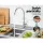 Cefito Kitchen Mixer Tap, Brass & ABS, Chrome Finish, 32.5cm x 17.9cm, 360° Swivel, Watermark & WELS