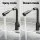 Cefito Black Kitchen Mixer Tap: 2-Mode Pull-Out, Brass/ABS, 360° Swivel, WELS 6 Star, 35-38