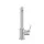 Kitchen Mixer Tap Pull Out Rectangle 2 Mode Chrome Faucet, 360° Swivel, Brass, Stainless Steel, 31.5x27cm, WELS 6 Star