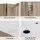 Cefito 900mm Oak Vanity Unit with Basin - Wall-Hung, Eco-Friendly MDF, Sintered Stone Top, Soft-Close Drawer