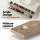 Cefito 900mm Vanity Unit: Wall-Hung Pine Timber Front, Carrara White Stone, Soft-Close Drawers, Moisture-Resistant