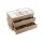 Cefito Bathroom Vanity Unit, E1 MDF, 915mm, Oak/White, Modern Wall-Hung Cabinet with Nano-Glaze Basin & Storage