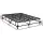 Artiss Mason Bed Frame, Metal, Double Size, Grey, 187x135x35cm, Premium Fabric Cover, Durable and Stylish Design