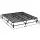 Artiss King Size Bed Frame, Metal, Grey, 200x181cm, Premium Fabric Cover, Durable Slats, Stylish Bedroom Furniture