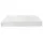 Artiss Queen Compression Bed Frame Boucle Cream Teddy Velvet 80kg/m³ High Density No Assembly 25cm Low Profile