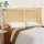 Artiss Bed Head Headboard Double, Rattan & Pine Wood, Rustic Boho Style, 141x4x110cm, Easy Assembly, 1-Year Warranty