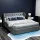 Artiss King Size Bed Frame Gas Lift Storage Grey Faux Linen, Tufted Headboard, Sturdy Wooden Slats, Easy Assembly