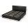Artiss LUMI King Size LED Gas Lift Bed Frame Black Upholstered Storage with LED Lighting 16 Colours 4 Modes
