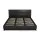 Artiss LUMI King Size LED Gas Lift Bed Frame Black Upholstered Storage with LED Lighting 16 Colours 4 Modes