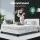 Artiss Neo Double Bed Frame in White - Modern PVC Leather Upholstery with Sturdy Wood & Metal Design