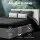 Artiss Neo Double Bed Frame in White - Modern PVC Leather Upholstery with Sturdy Wood & Metal Design