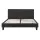 Artiss Neo Queen Bed Frame - Charcoal Faux Linen, Modern Design, High-Density Foam, Sturdy Wood & Metal Build