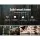 Artiss Nino Queen Bed Frame, Black PU Leather, Gas Lift Storage, Steel & Wood Construction, Easy Assembly, 215x160x87cm