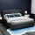 Artiss King Size Bed Frame - Charcoal Pier, French Provincial Design, Linen Upholstery, Steel Frame, Tufted Headboard