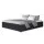 Artiss Toki Double Bed Frame, Gas Lift Storage, Charcoal Linen, Steel Reinforced, Wood Slats, 300kg Capacity
