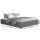 Artiss Toki King Size Bed Frame Gas Lift Base Grey Faux Linen Upholstered Storage Platform Wooden Slats Sturdy Design