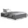 Artiss Toki King Single Size Gas Lift Bed Frame in Grey, Linen Upholstery, Storage Base, Reinforced Steel, Wood Slats