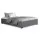 Artiss Toki King Single Size Gas Lift Bed Frame in Grey, Linen Upholstery, Storage Base, Reinforced Steel, Wood Slats