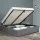 Artiss Toki Queen Size Bed Frame with Gas Lift Storage - Grey Linen, High-Density Foam, Steel Reinforced, Wood Slats