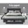 Artiss Avio King Size Bed Frame with 4 Storage Drawers, Charcoal Faux Linen, Tufted Headboard, Steel Frame