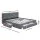 Artiss Avio King Bed Frame Grey with 4 Storage Drawers Tufted Headboard Faux Linen 203x183cm King Size