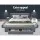 Artiss Avio King Bed Frame Grey with 4 Storage Drawers Tufted Headboard Faux Linen 203x183cm King Size