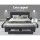 Artiss Avio Queen Bed Frame Charcoal Faux Linen with 4 Storage Drawers, Tufted Headboard, Sturdy Steel Base